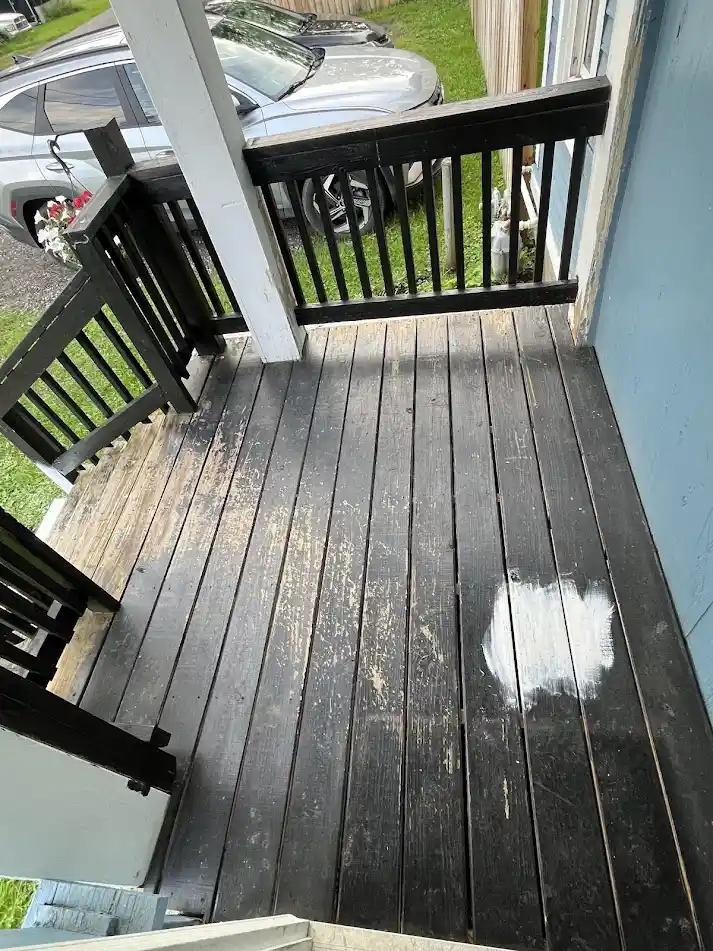 Porch Before Painting