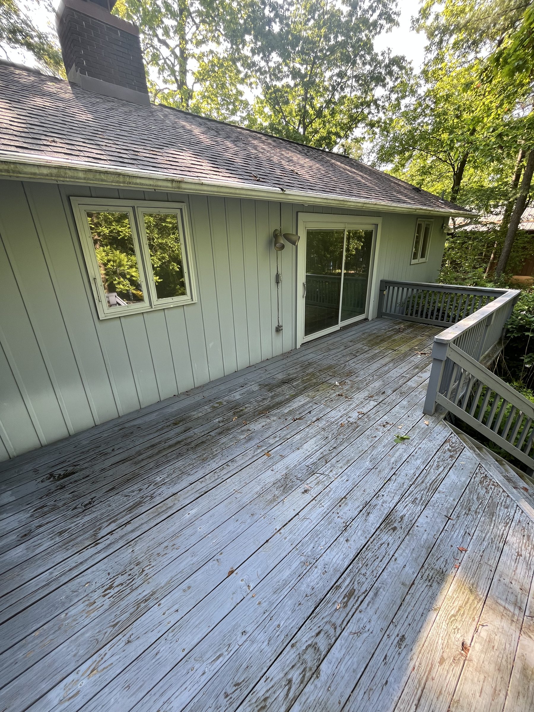 Deck Painting After