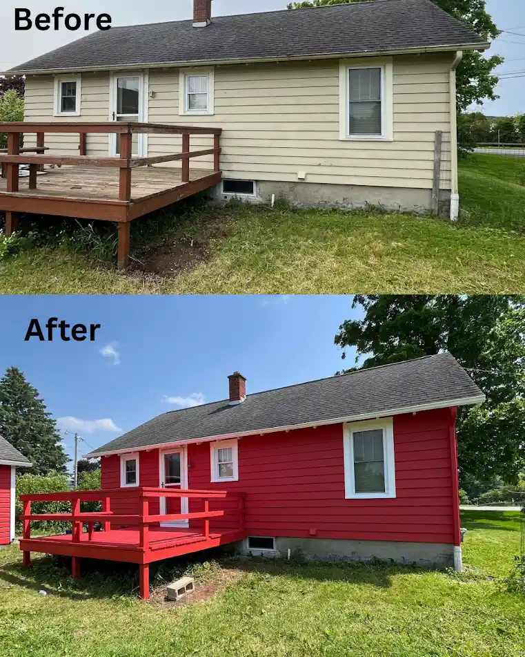 Exterior House Painting Project