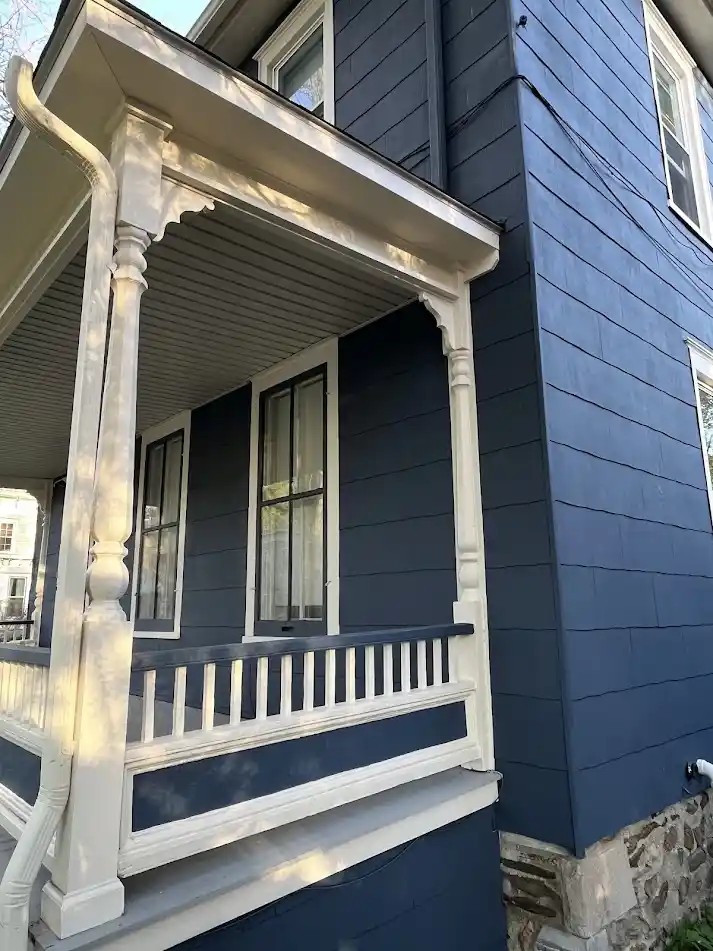 Railing Painting Before