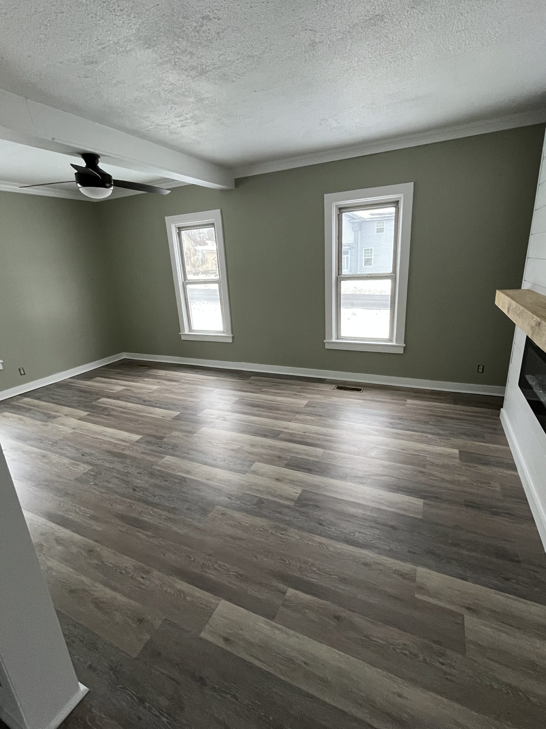 Painted Room Interior