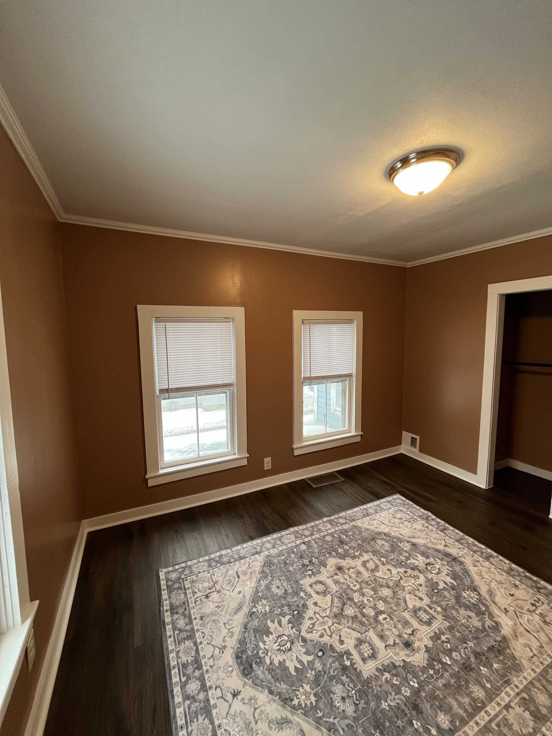 Painted Interior Room