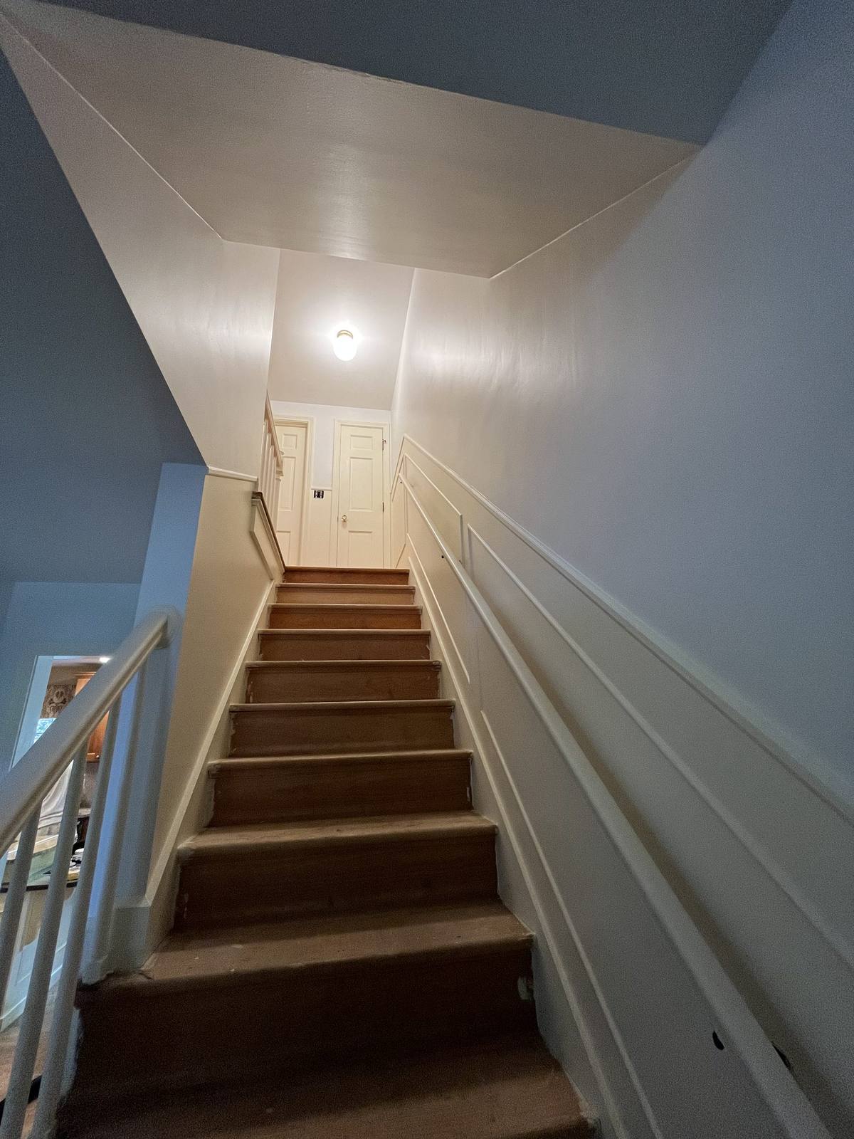 Railing Painting Before